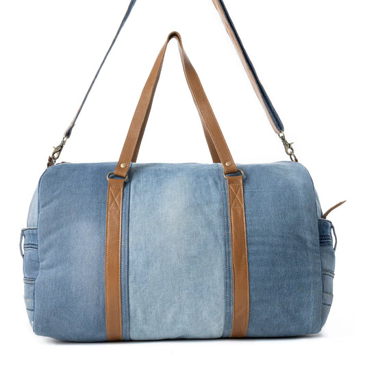 Billie Jean Duffle - Light/Mid Blue Wash