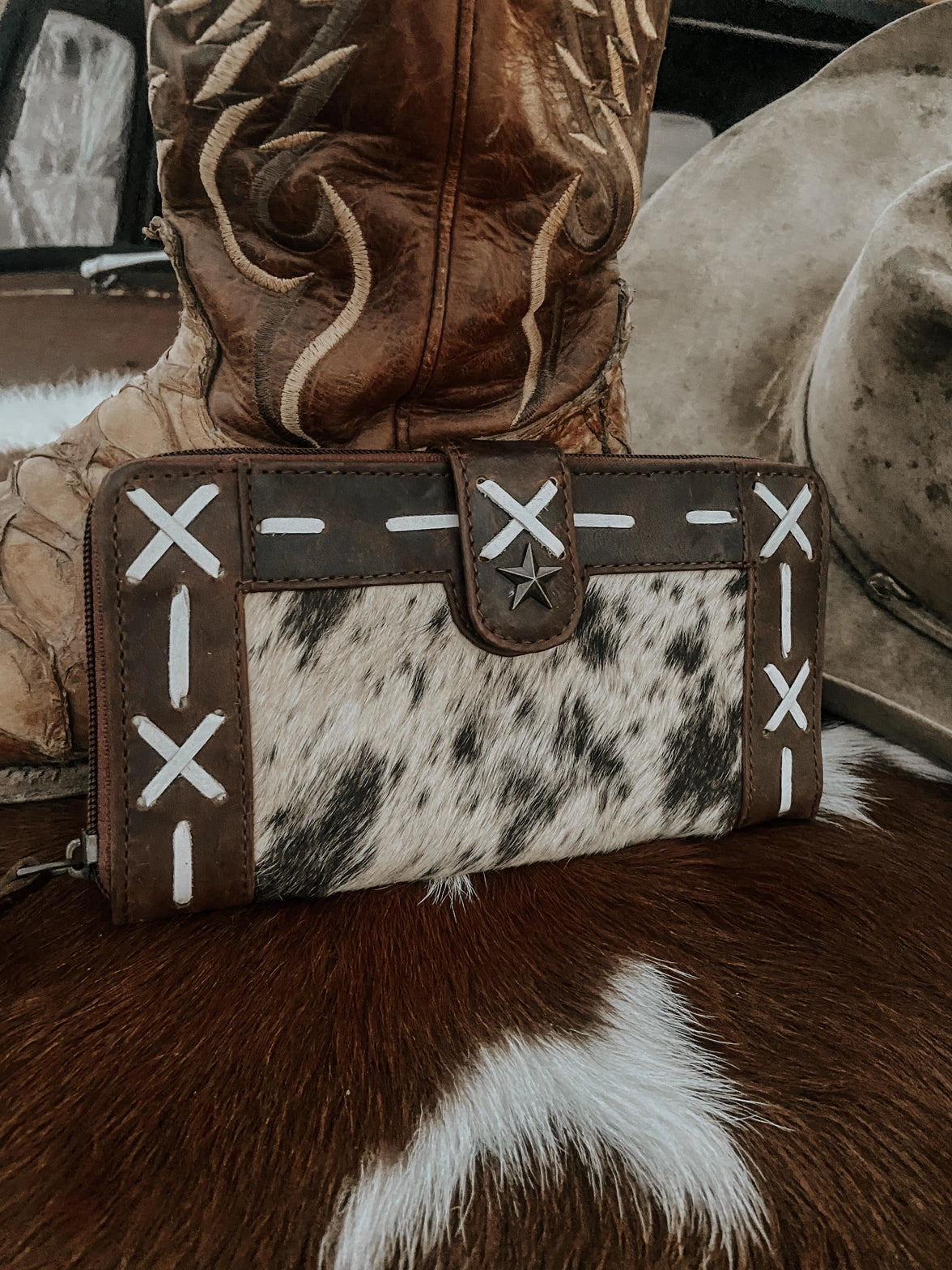 Lucy X-Stitch Wallet (3 colours available)