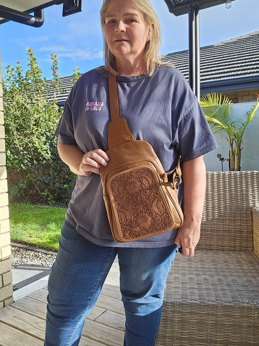 Alexis - Handcrafted Sling Bag