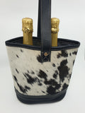 "We like to Party" Wine Bag - Black & White & Shades of Grey