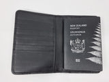Cowhide Passport Holder - Shades of Grey