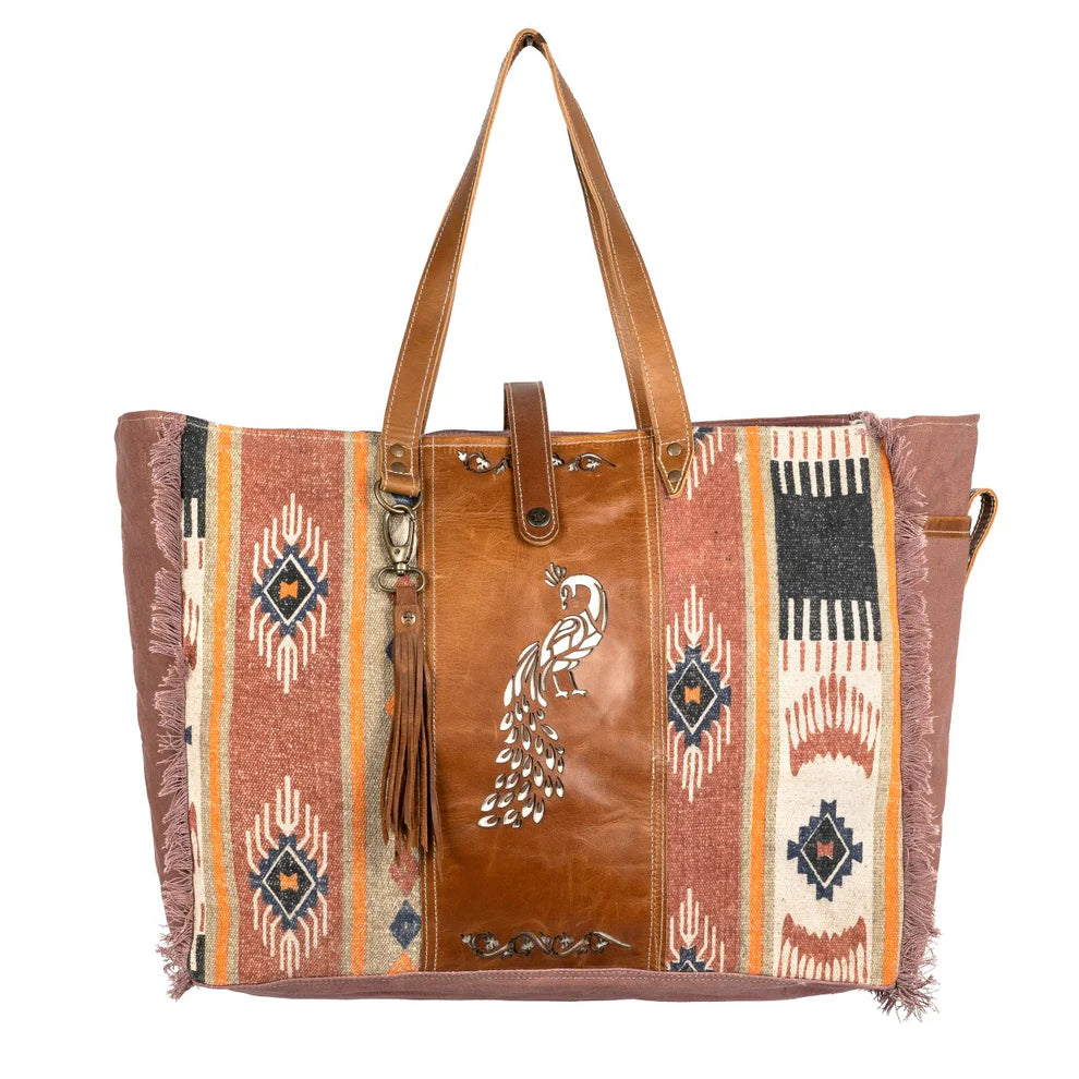 Peacock Weekender Bag