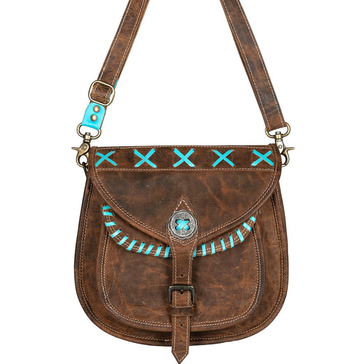 Paxton - Aged Leather - Shoulder Bag