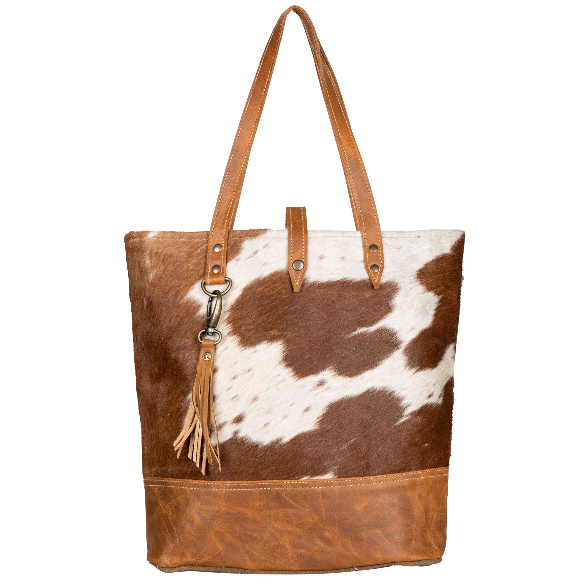 Molly - Jersey Cowhide Tote