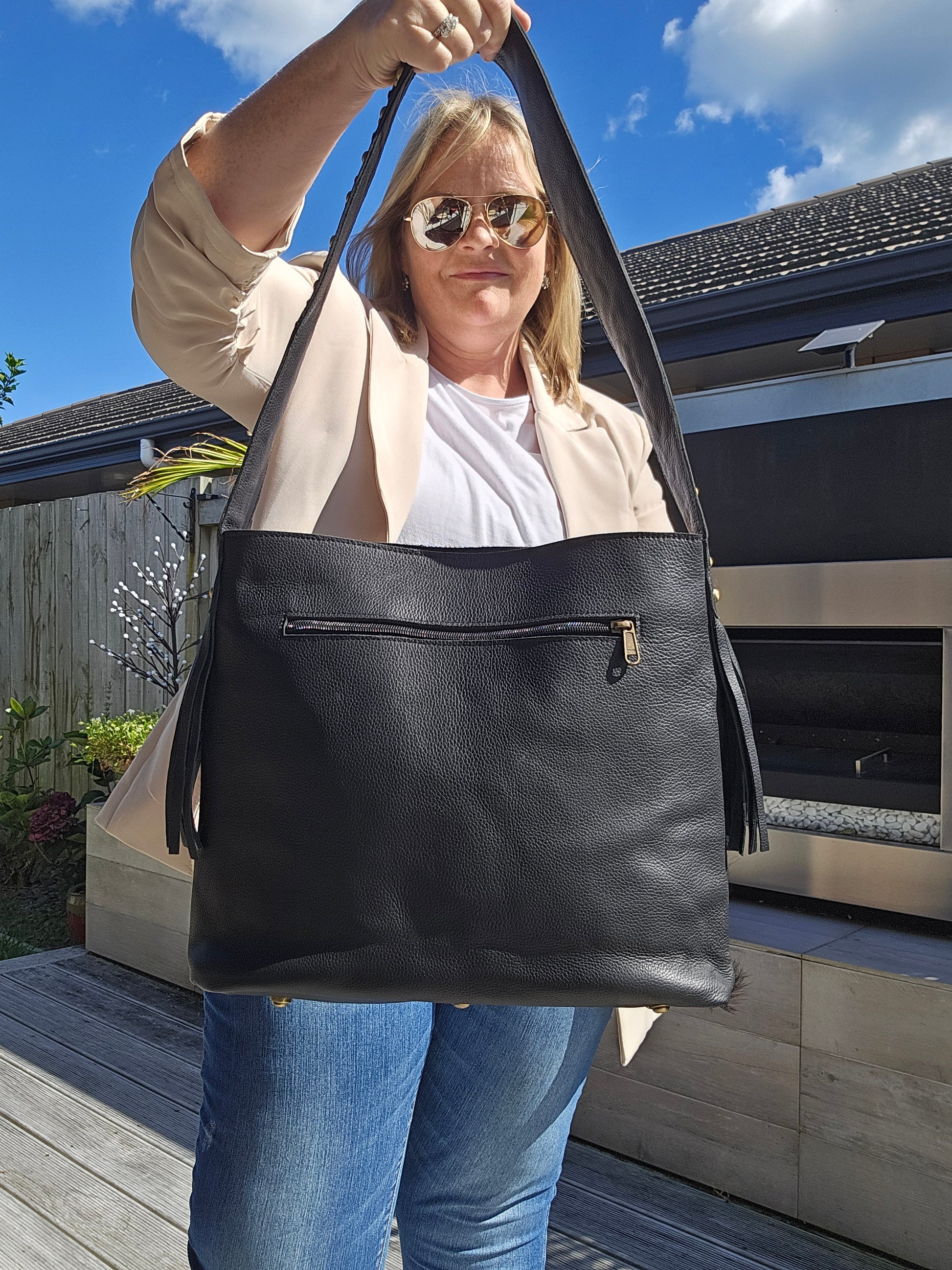 Amy - Luxe Bag B&W - PICK YOUR 💖