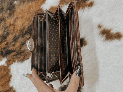 Lucy X-Stitch Wallet (3 colours available)