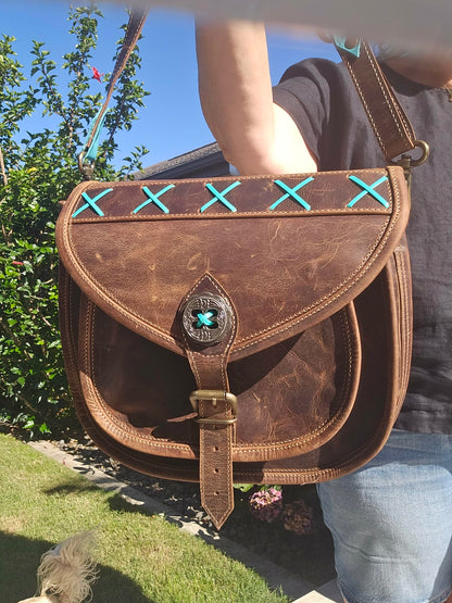 Paxton - Aged Leather - Shoulder Bag
