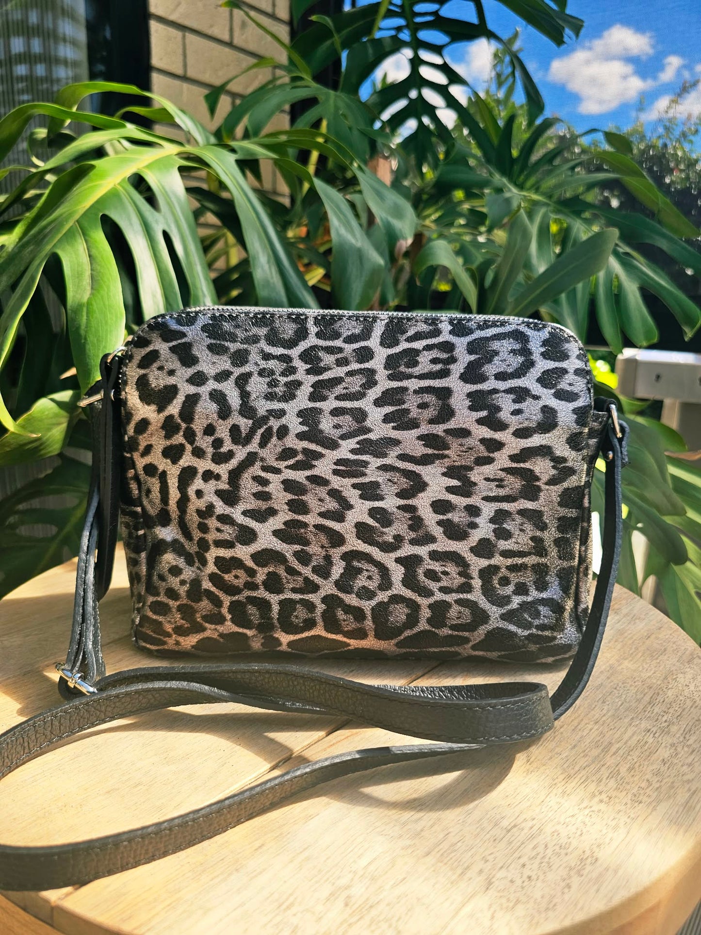 Jett - Double Zipper Bag - Gunmetal