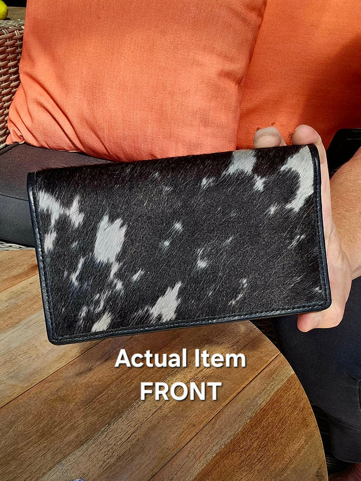 Zuri Slimline Wallet - B &amp; W