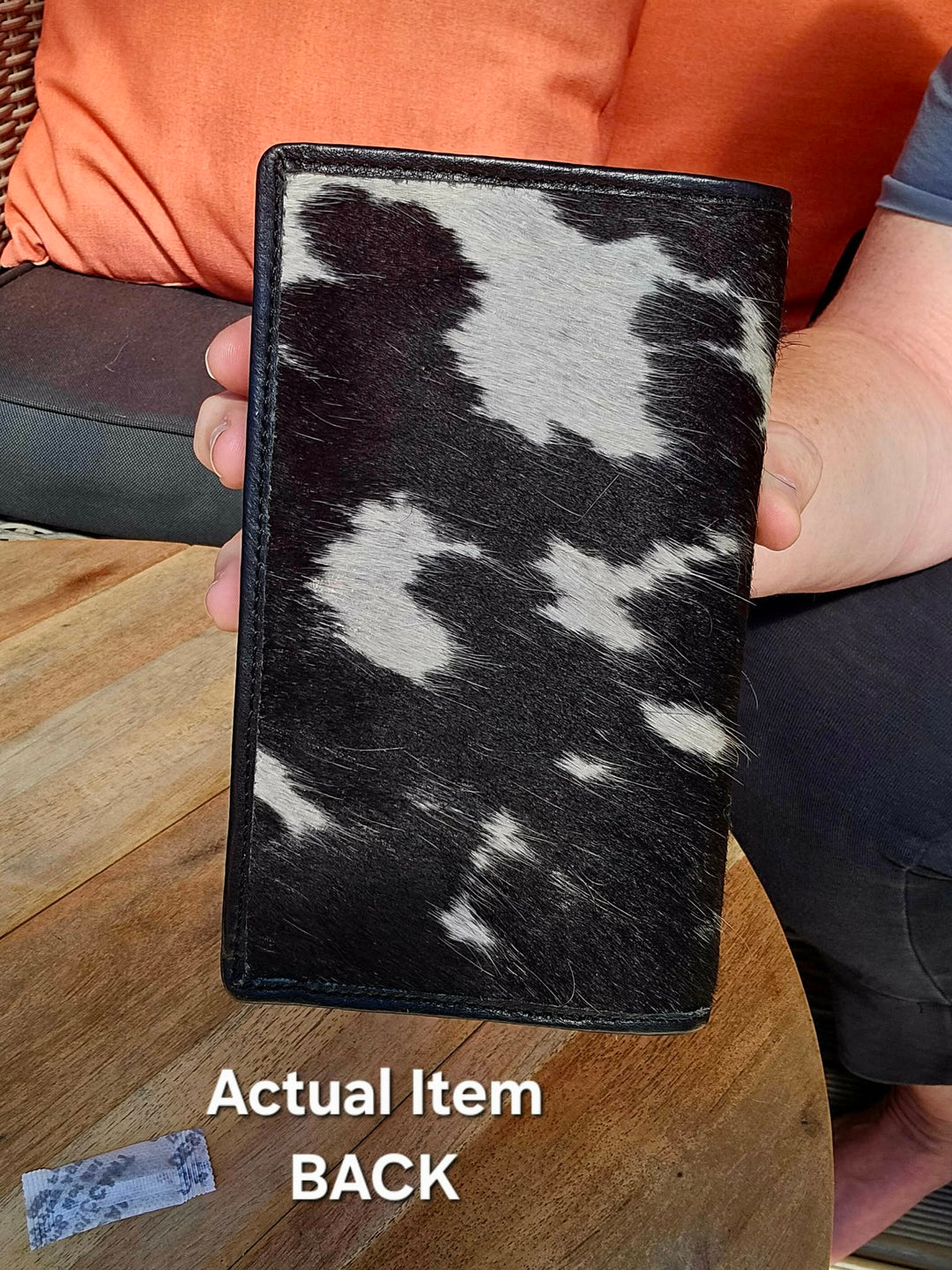 Zuri Slimline Wallet - B &amp; W