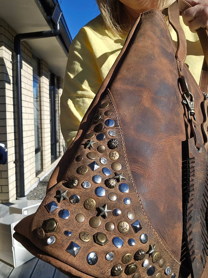 Cassidy Tote - Aged Leather