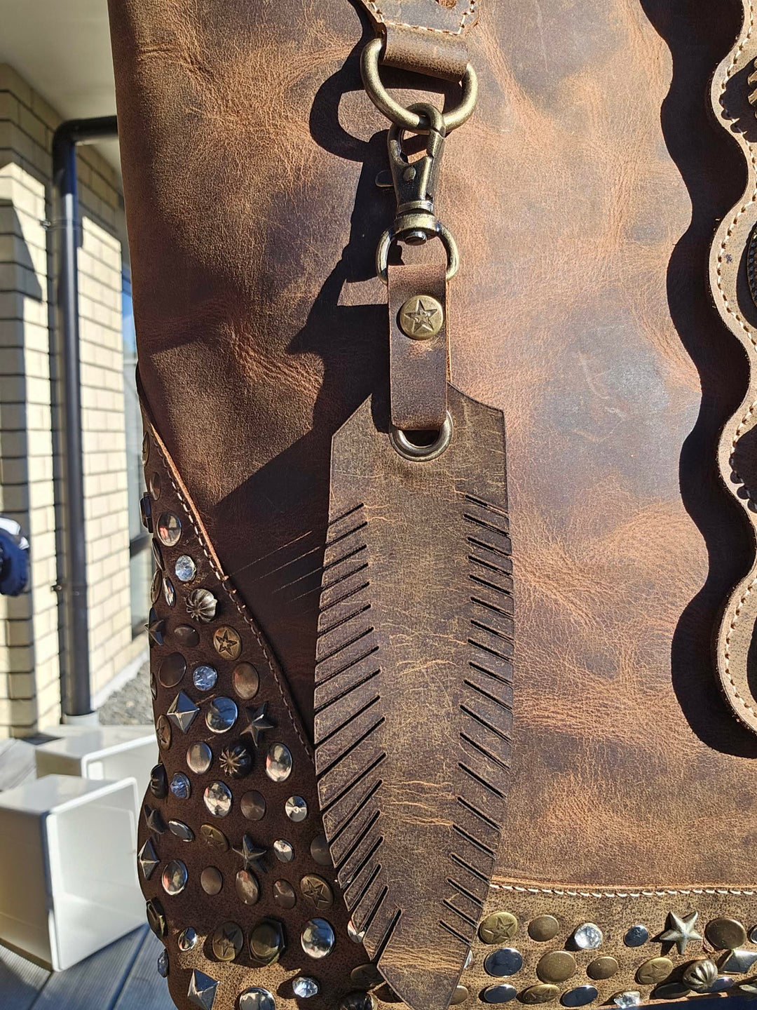 Cassidy Tote - Aged Leather