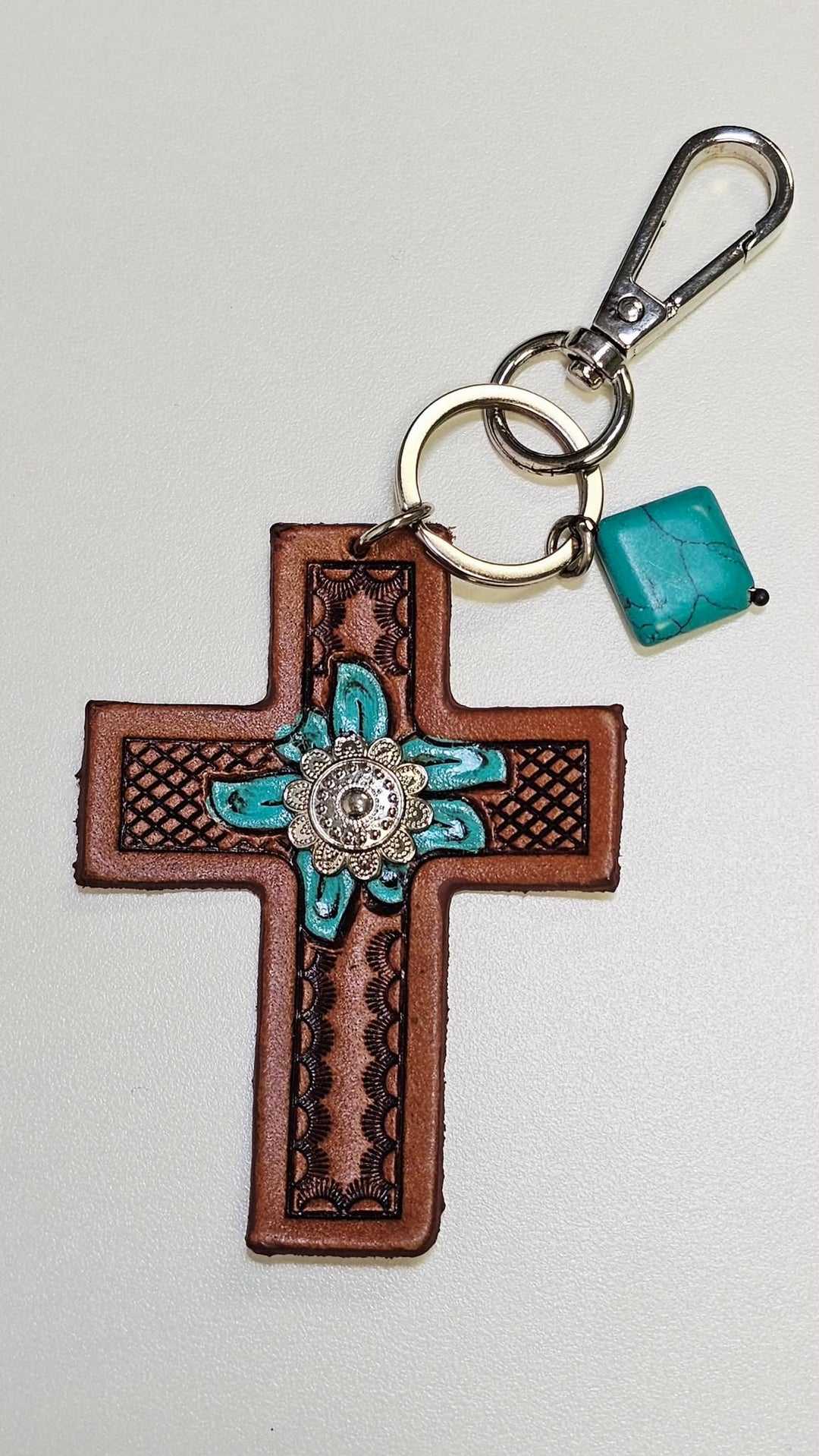 Cowgirl Cross - Keyring/Bag Charm