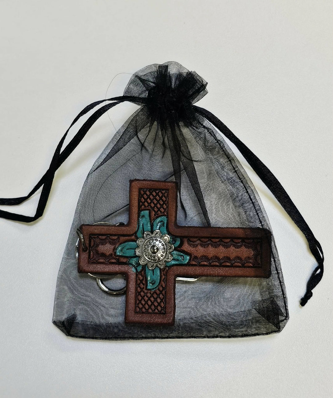 Cowgirl Cross - Keyring/Bag Charm