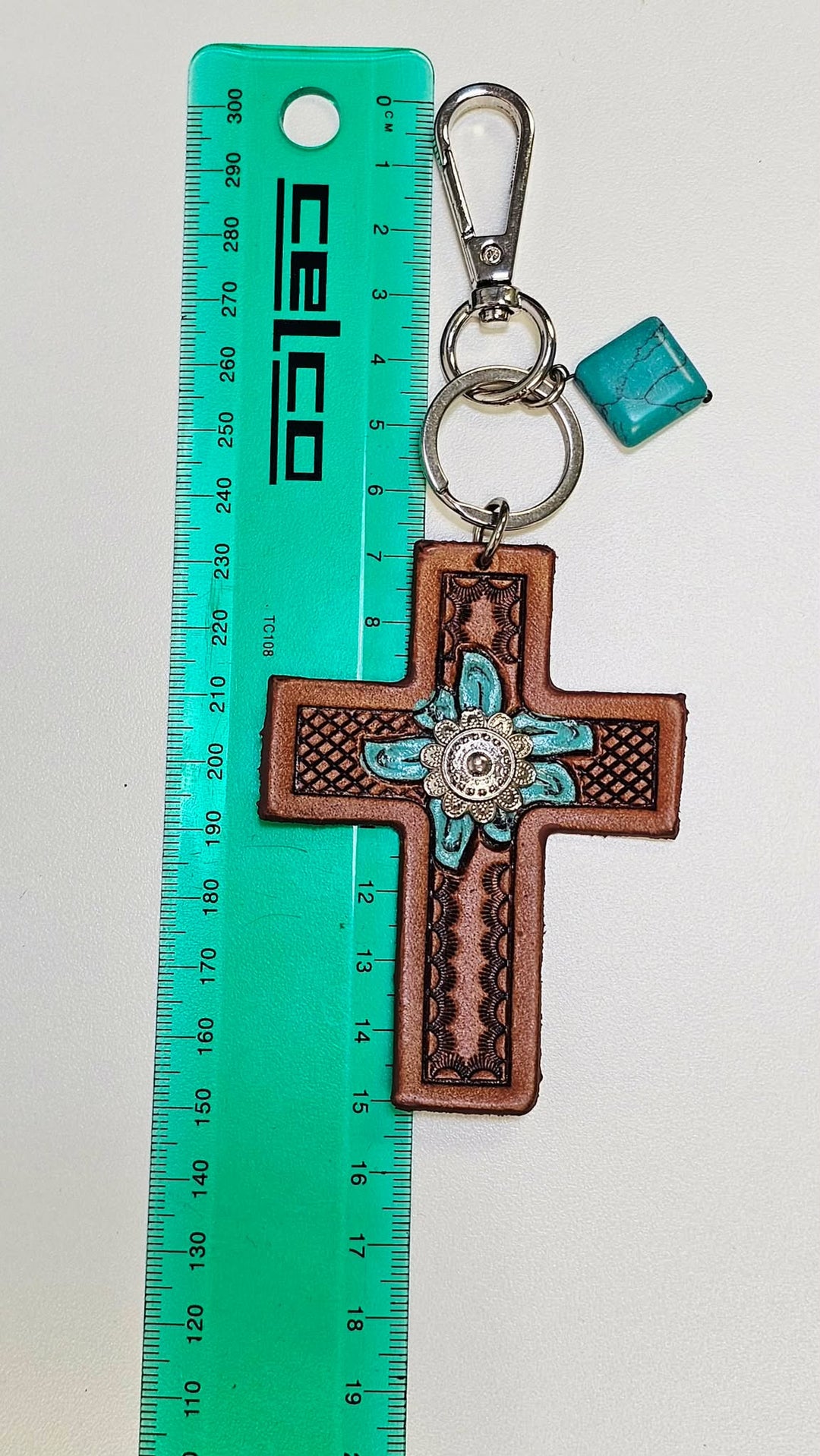 Cowgirl Cross - Keyring/Bag Charm