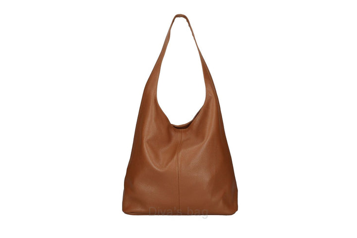 Ally - Caramel Italian Leather