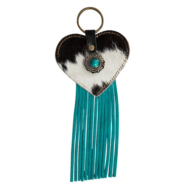 Aroha B &amp; W Keyring / Bag Charm