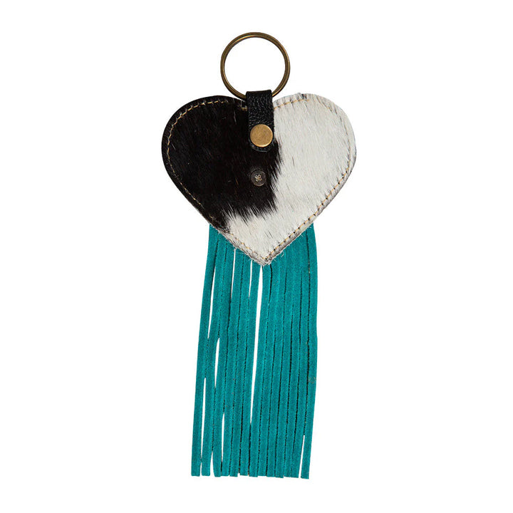 Aroha B &amp; W Keyring / Bag Charm