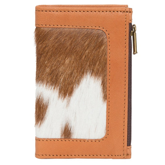 'Pretty Little Thing' - Cards Purse - Caramel Tan