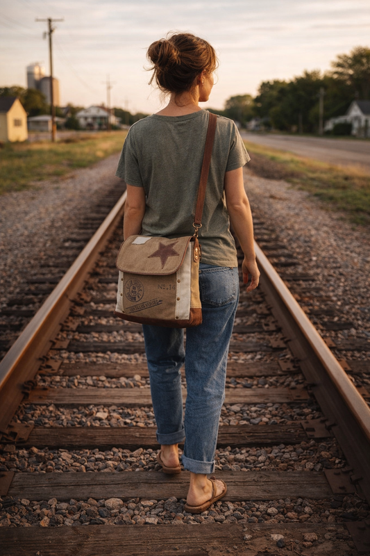 Erina - Recycled Canvas Bag