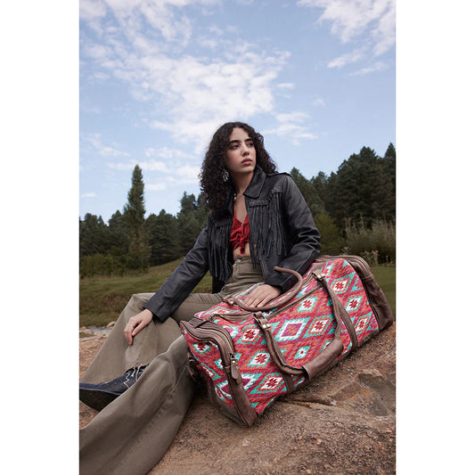 Cheyanne Aged Leather Traveller