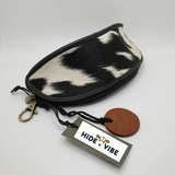 Sunnies Case - B&W Cowhide