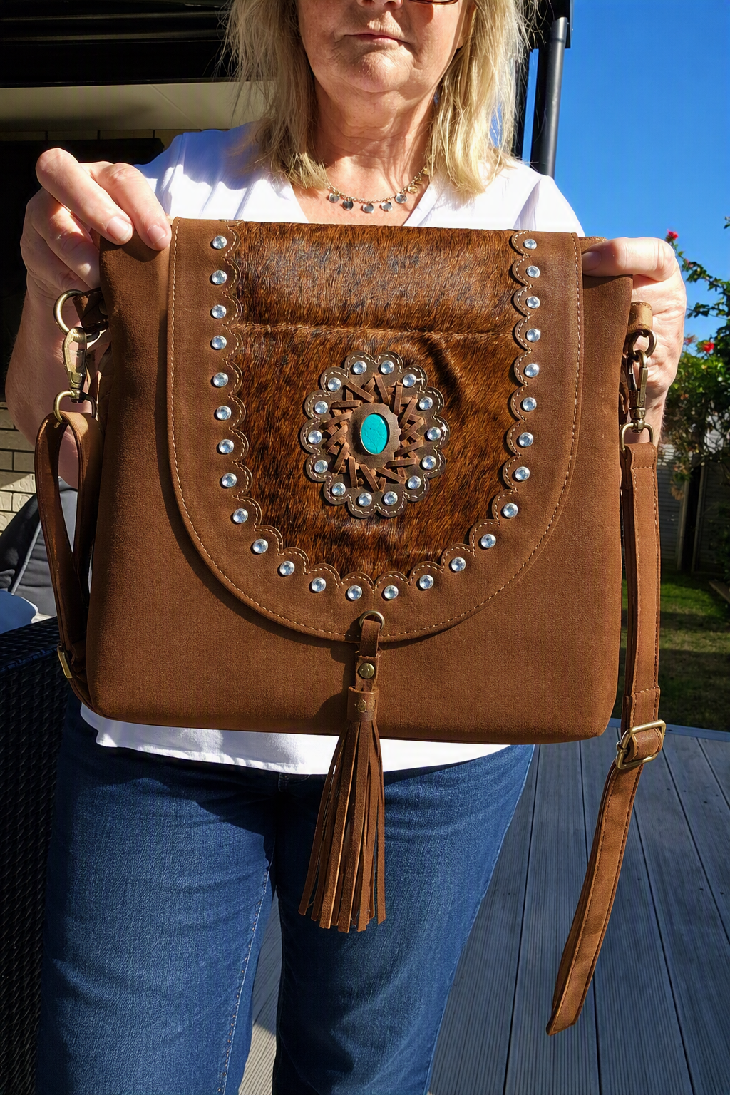 Roxy - Crystal &amp; Turquoise Embellishments