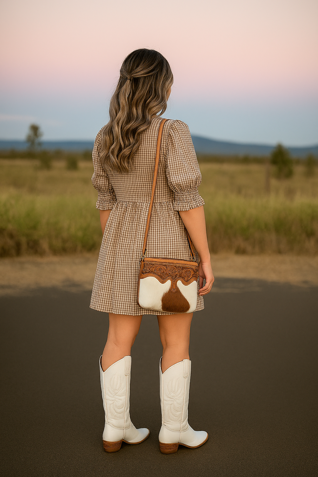 Tori - Cowhide & Leather