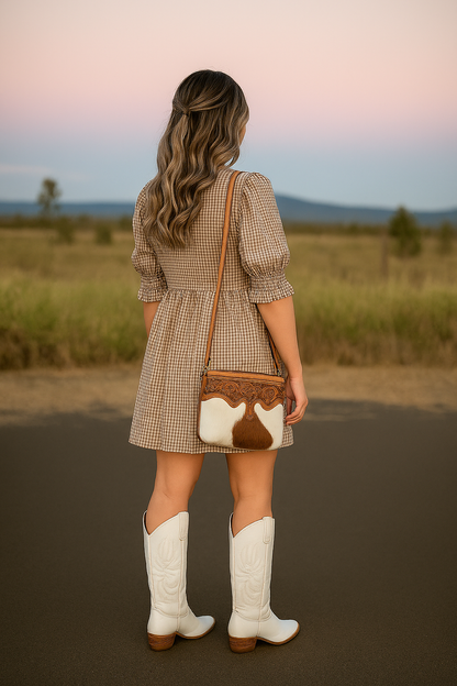 Tori - Cowhide & Leather