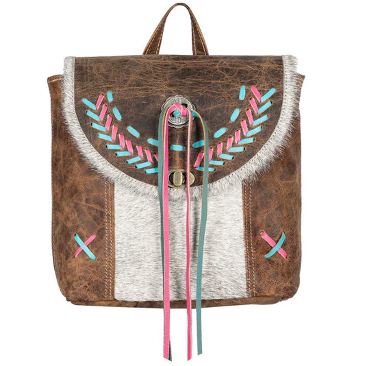 Jenny - Aged Leather Backpack!