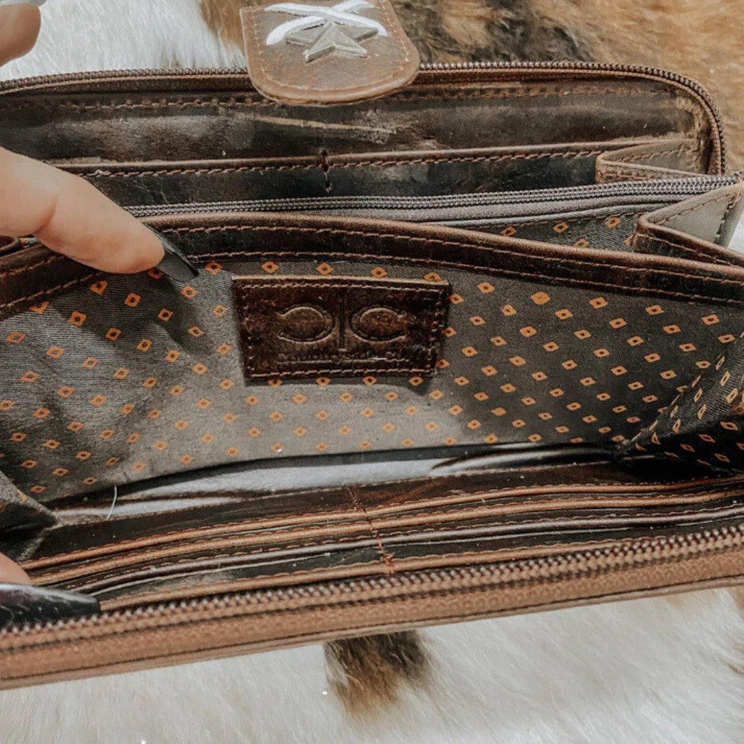 Lucy X-Stitch Wallet (3 colours available)