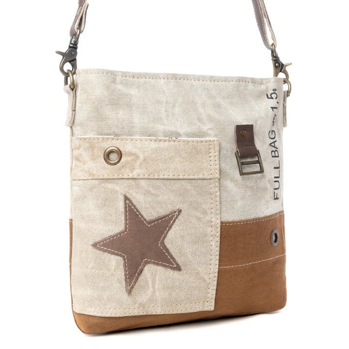Anna - Recycled Canvas Shoulder  Bag