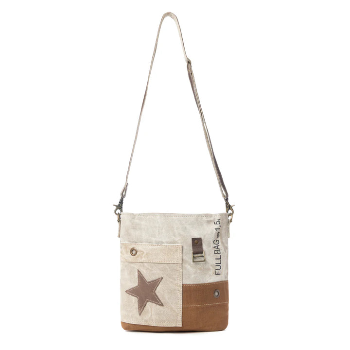 Anna - Recycled Canvas Shoulder  Bag