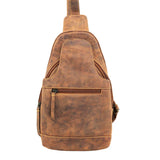 Highland Sling Bag - Vintage Aged Leather