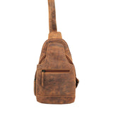 Highland Sling Bag - Vintage Aged Leather