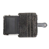 Dixie Pocket Wallet - Credit Card Holder - Black & White