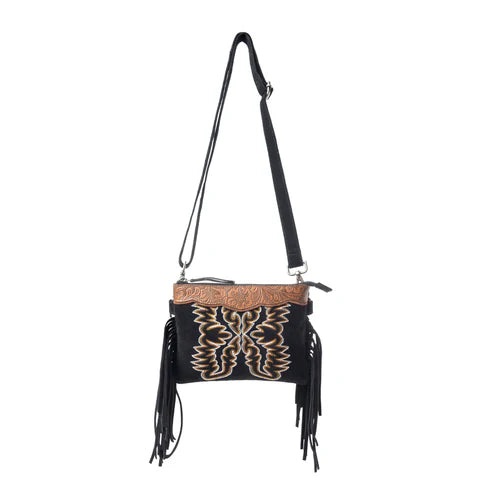 Danika Western Suede Crossbody
