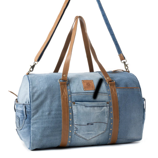 Billie Jean Duffle - Light Wash