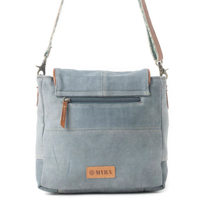 Trinny - Recycled Denim & Leather Bag