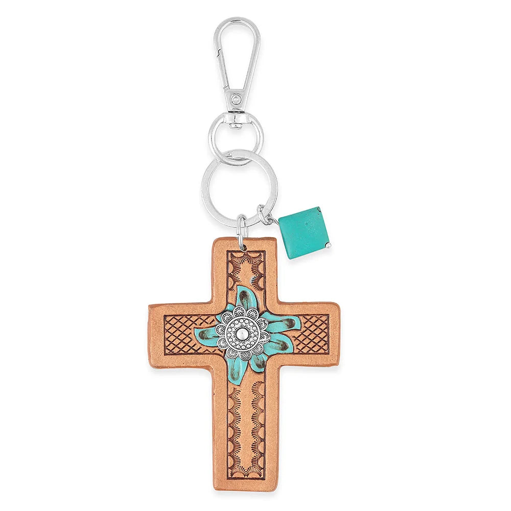 Cowgirl Cross - Keyring/Bag Charm