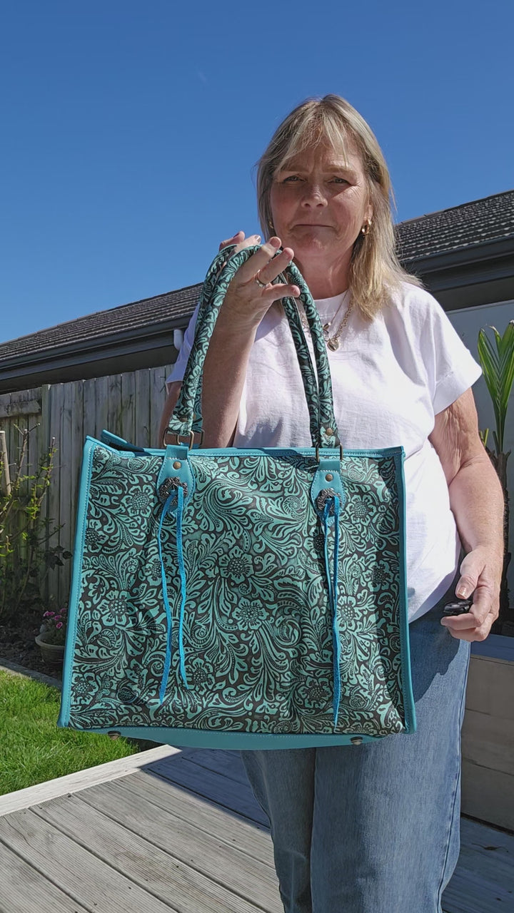 Jewel Tote/Laptop Bag