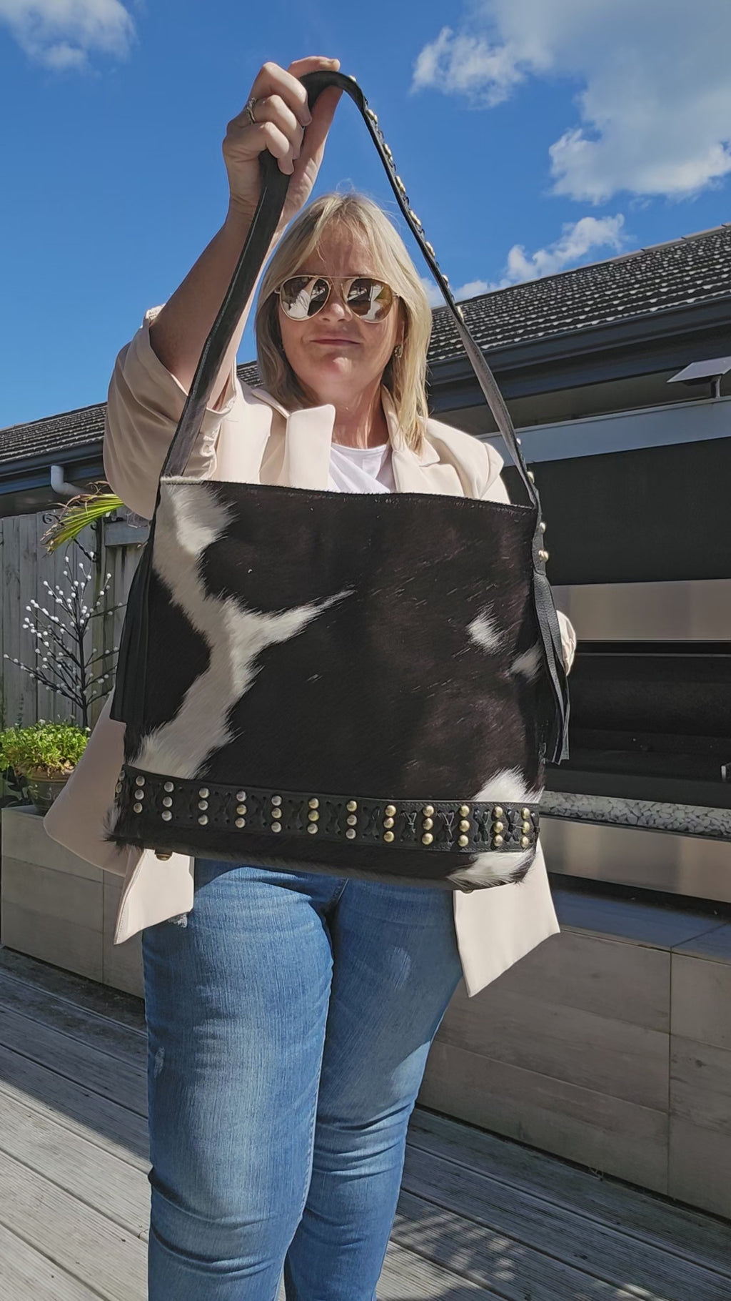 Amy - Luxe Bag B&W - PICK YOUR 💖