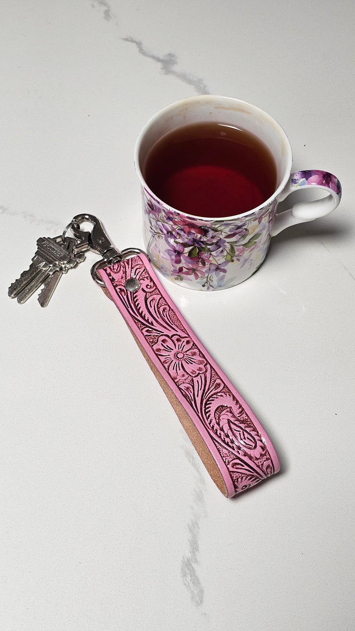 Large Pink Key Fob