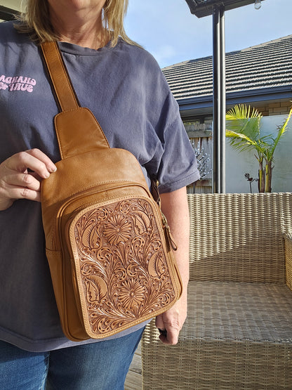 Alexis - Handcrafted Sling Bag