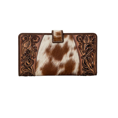 Rosa - Cowhide & Leather Wallet
