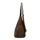 Highland Sling Bag - Aged Leather