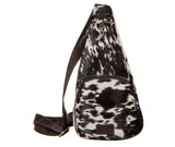 Carlie Cowhide Sling Bag - Dark Cowhide