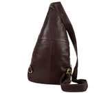 Carlie Cowhide Sling Bag - Dark Cowhide