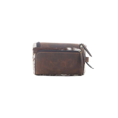 Cowhide Makeup Kit / Toilet Bag - Jersey