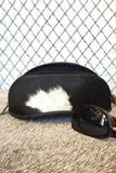 Sunnies Case - B&W Cowhide